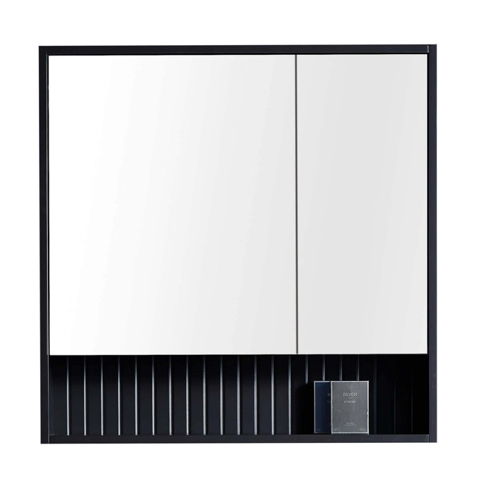 Latitude Run® Asahel 27.75'' W 30'' H Surface Mount Framed Medicine